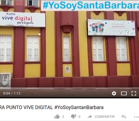 Santa Barbara punto Vive Digital